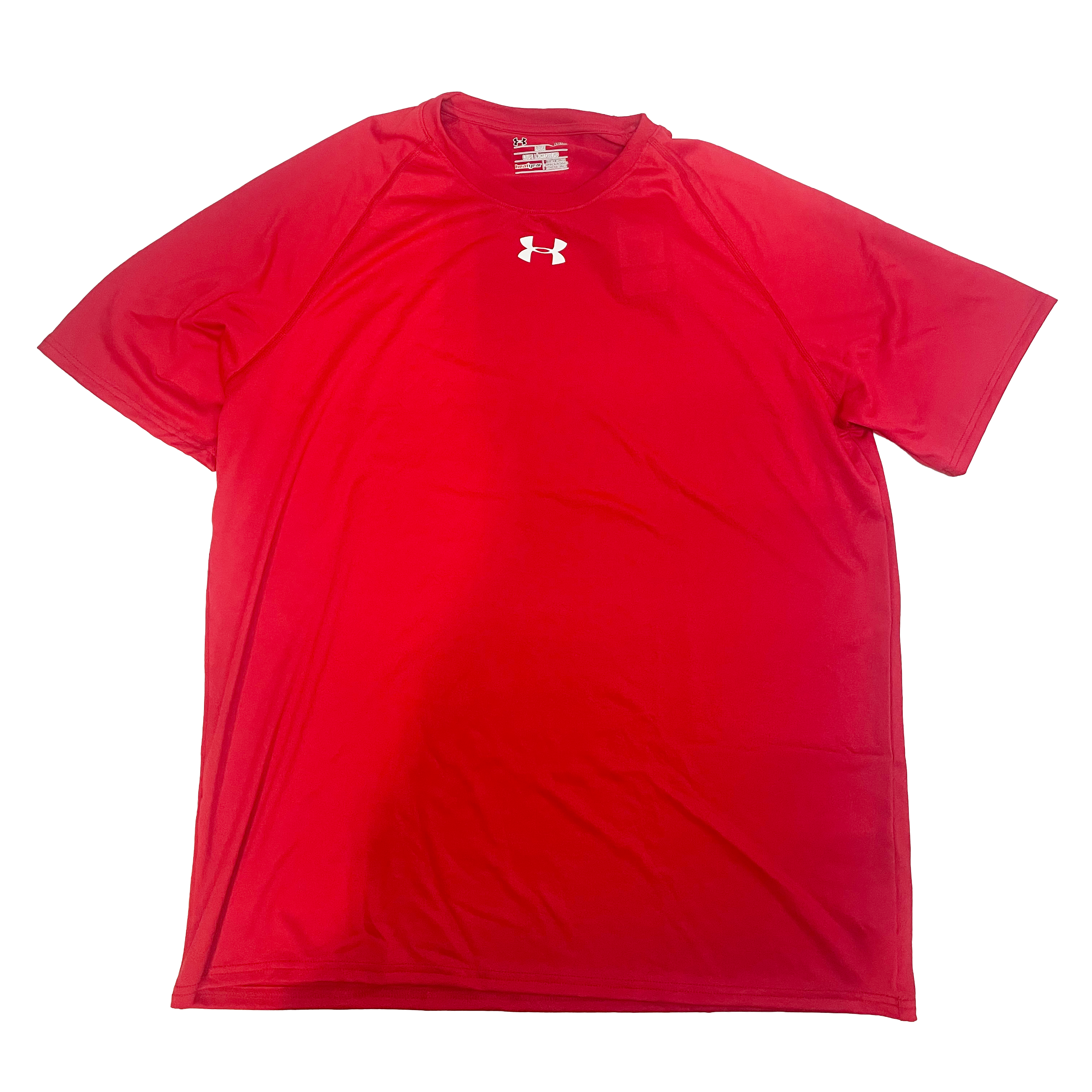 T-shirt à manches courtes Under Armour HeatGear Armour pour homme (rouge)
